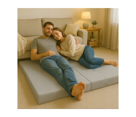 Wodoodporny materac turystyczny składany rozkładany kamper domu 200x120cm