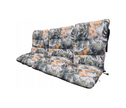 3x Poduszka Ogrodowa 150 cm na Ławkę Huśtawkę Wodoodoodporne BEZ HUŚTAWKI