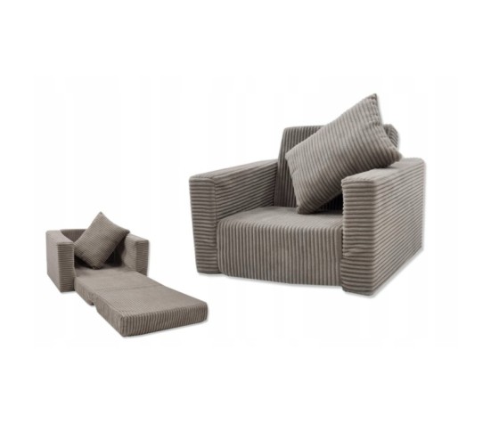 Fotelik dla dziecka materac rozkładany fotel pufa