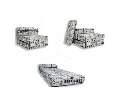 Materac turystyczny fotel rozkładany 200x70x15cm