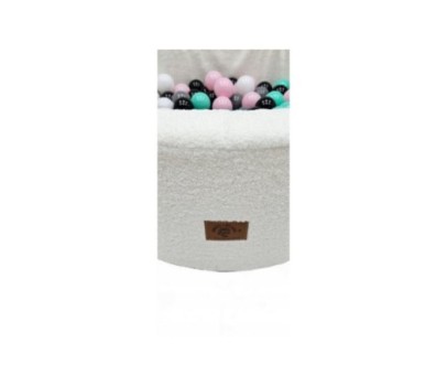 Suchy basen z piłeczkami – basenik piankowy BARANEK BOUCLE– 200 kulek –7cm.