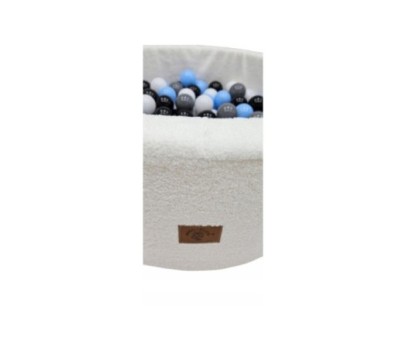 Suchy basen z piłeczkami – basenik piankowy BARANEK BOUCLE– 200 kulek –7cm.