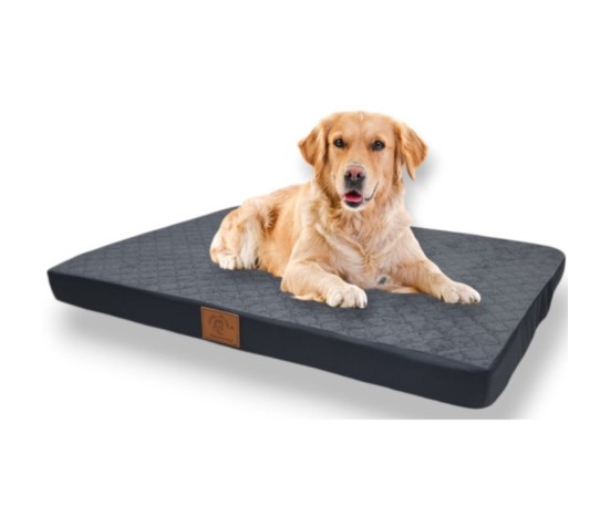 Legowisko materac psa 80x60x7cm. duże posłanie l - grafit