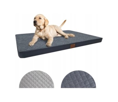Legowisko materac psa 80x60x7cm. duże posłanie l - grafit