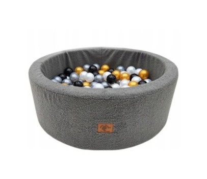 Suchy basen z piłeczkami – basenik piankowy BARANEK BOUCLE– 200 kulek –7cm.