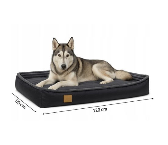 Legowisko kanapa łóżko kojec dla psa 120x80 sztruks