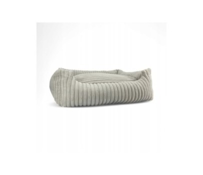 Legowisko łóżko dla psa kanapa 95x75 SZTRUKS SZARY