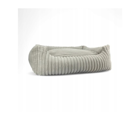 Legowisko łóżko dla psa kanapa 95x75 SZTRUKS SZARY