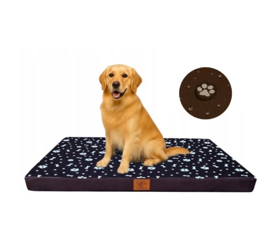 Legowisko dla psa wodoodporne pianka materac mata posłanie 100x70x7 cm mata
