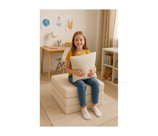 Materac turystyczny rozkładany fotel łóżko 180x65x7 BOUCLE BARANEK