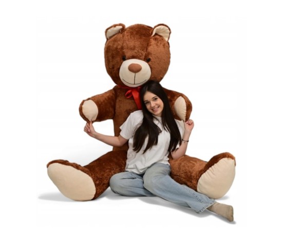 Duży miś pluszowy wielki pluszak gigant 205 cm.