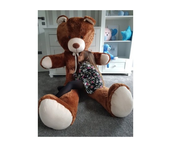 Duży miś pluszowy wielki pluszak gigant 205 cm.