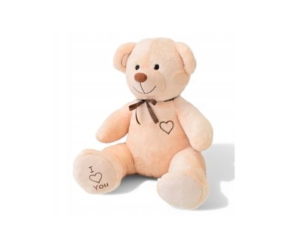 Duży miś pluszowy maskotka 160cm. wielki pluszak - beżowy