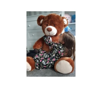 Duży miś pluszowy maskotka 160cm. wielki pluszak - brązowy