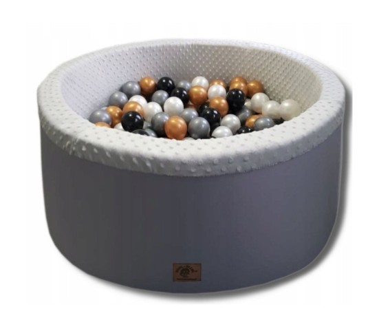 SUCHY BASEN Z PIŁECZKAMI PIŁKAMI MINKY 200szt -7cm