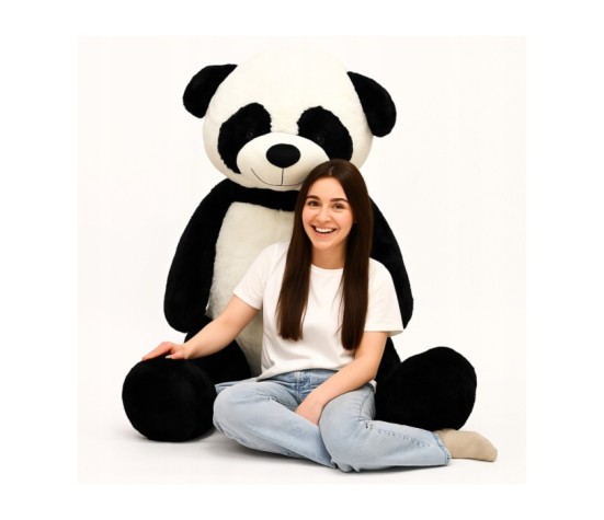 Duży miś pluszowy panda 220cm maskotka gigant
