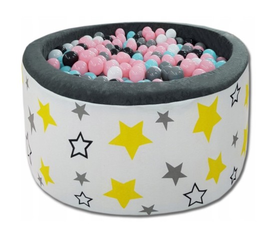 Suchy Basen z piłkami piłeczkami kulkami 200 szt