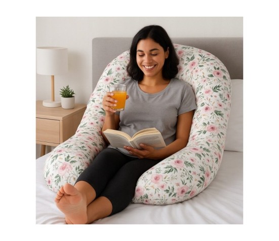 Poduszka ciążowa do spania i karmienia Rogal Typ U