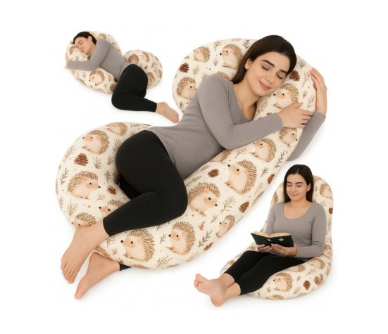 Poduszka ciążowa Rogal do spania Typ C + Poduszka