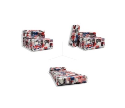 Materac fotel turystyczny składany 200x70x15cm