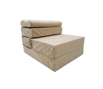 Materac turystyczny 2w1 składany fotel 200x70x15cm