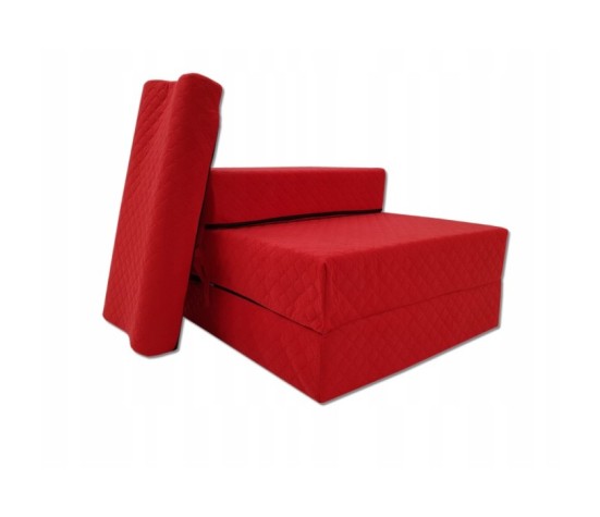 Materac turystyczny 2w1 składany fotel 200x70x15cm