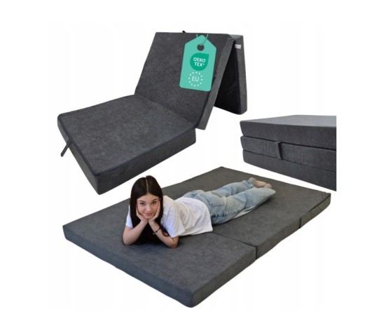 Materac turystyczny składany rozkładany kemping auto kamper domu 200x120cm