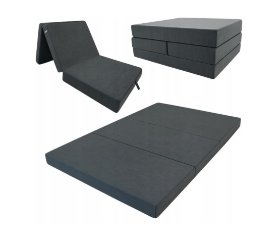 Materac turystyczny składany rozkładany kemping auto kamper domu 200x120cm