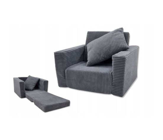 Fotelik dla dziecka materac rozkładany fotel pufa